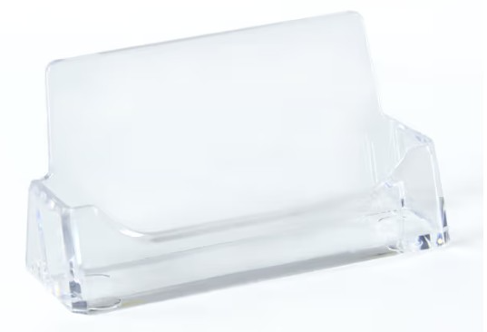 Acryclic Business Card Holder (Holds 1) (Eaches)