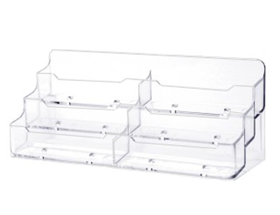 Acrylic Business Card Holder (Holds 6) (Eaches)