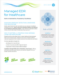 CloudWave and BlueOrange Cobranded - Managed EDR for Healthcare Datasheet (Dated 12/25) (Eaches)
