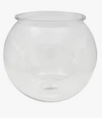 Large Plastic Fishbowl (Eaches)