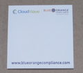 Sticky notes: BlueOrange + CloudWave cobranded (Eaches)