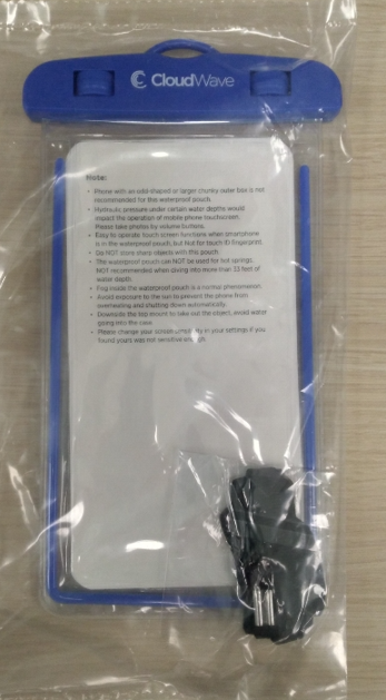 Water proof phone pouches (Eaches)