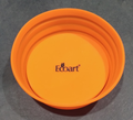 Small Orange Silicone Collapsible Bowl (Eaches)