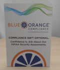 Co-branded BlueOrange Compliance A CloudWave Company 8x11 Easel Back Sign (Eaches)