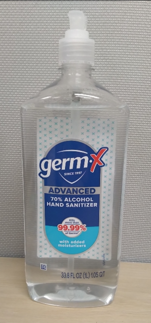 GermX - 33.8FL oz Bottle of Hand Sanitizer (Exp 1/2/2028) (Eaches)