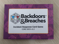 Backdoors & Breaches (Incident Response Gard Game Core Deck V2.2) Deck of Cards (Eaches)